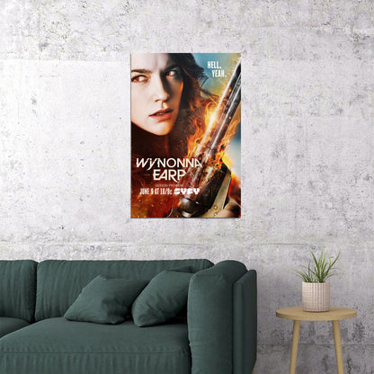 Wynonna Earp Melanie Scrofano Canada Tv Show Poster Wall Art Print Home Wall Decor