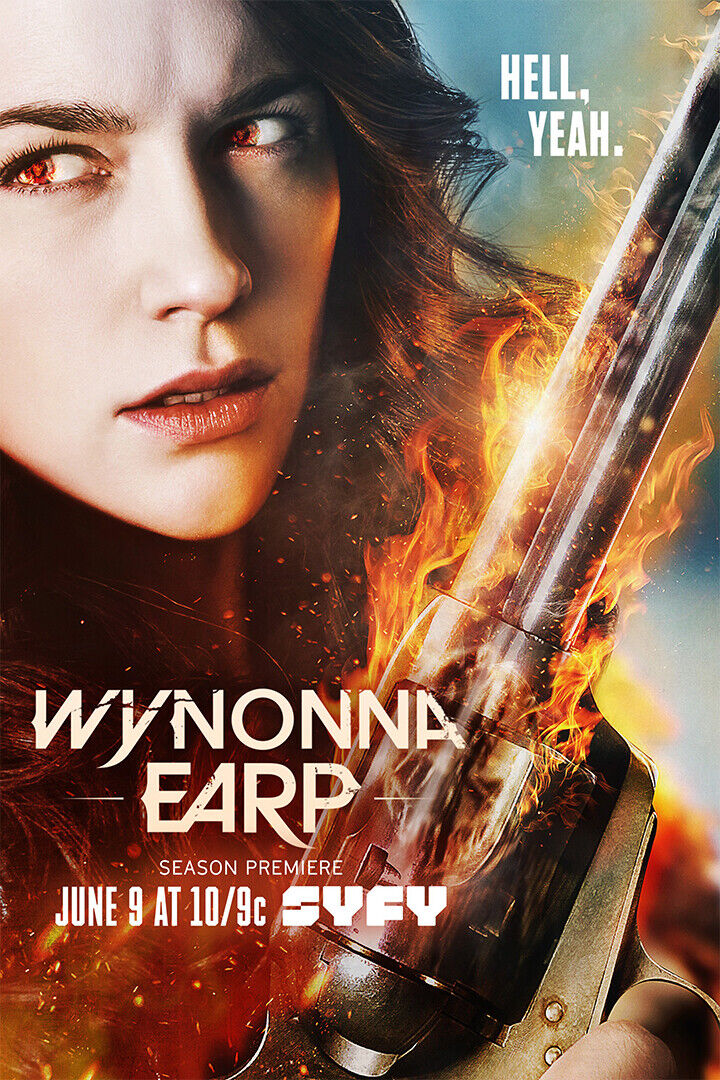 Wynonna Earp Melanie Scrofano Canada Tv Show Poster Wall Art Print Home Wall Decor