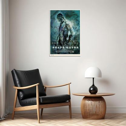 The Shape Of Water Adventure Fantasy Movie Poster Wall Art Print Home Wall Decor