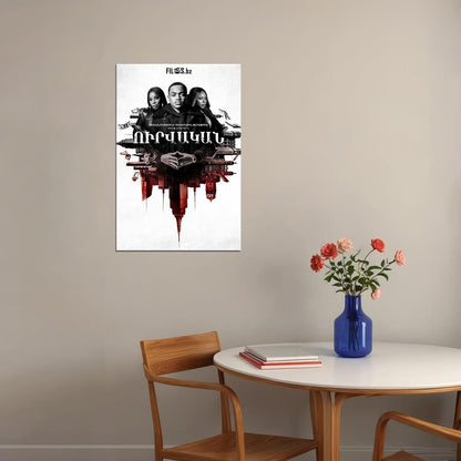 Power Book 2 Ghost Action Thriller Tv Show Poster Wall Art Print Home Wall Decor
