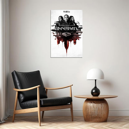 Power Book 2 Ghost Action Thriller Tv Show Poster Wall Art Print Home Wall Decor