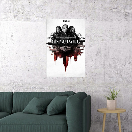 Power Book 2 Ghost Action Thriller Tv Show Poster Wall Art Print Home Wall Decor