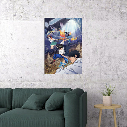 The God Of High School Fight Monster Anime Poster Wall Art Print Home Wall Decor