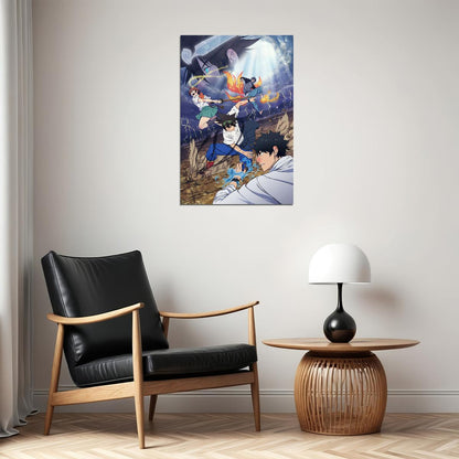 The God Of High School Fight Monster Anime Poster Wall Art Print Home Wall Decor