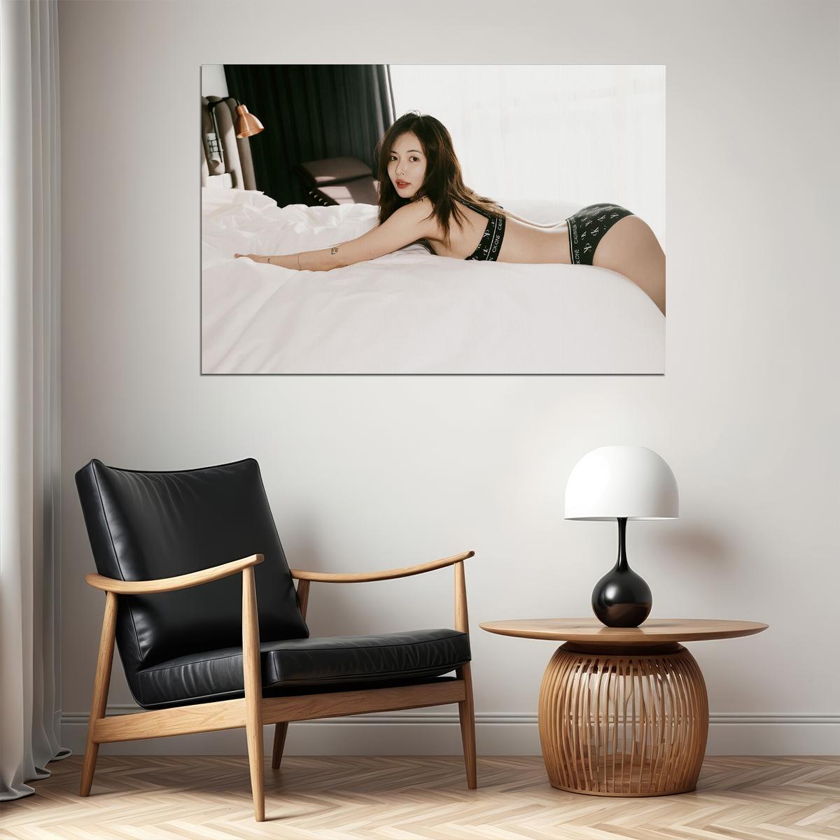 Kim Hyuna Sexy Beauty Singer Kpop Hot Star Poster Wall Art Print Home Wall Decor