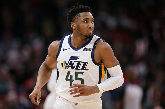 Donovan Mitchell Utah Basketball Star Poster Wall Art Print Home Wall Decor