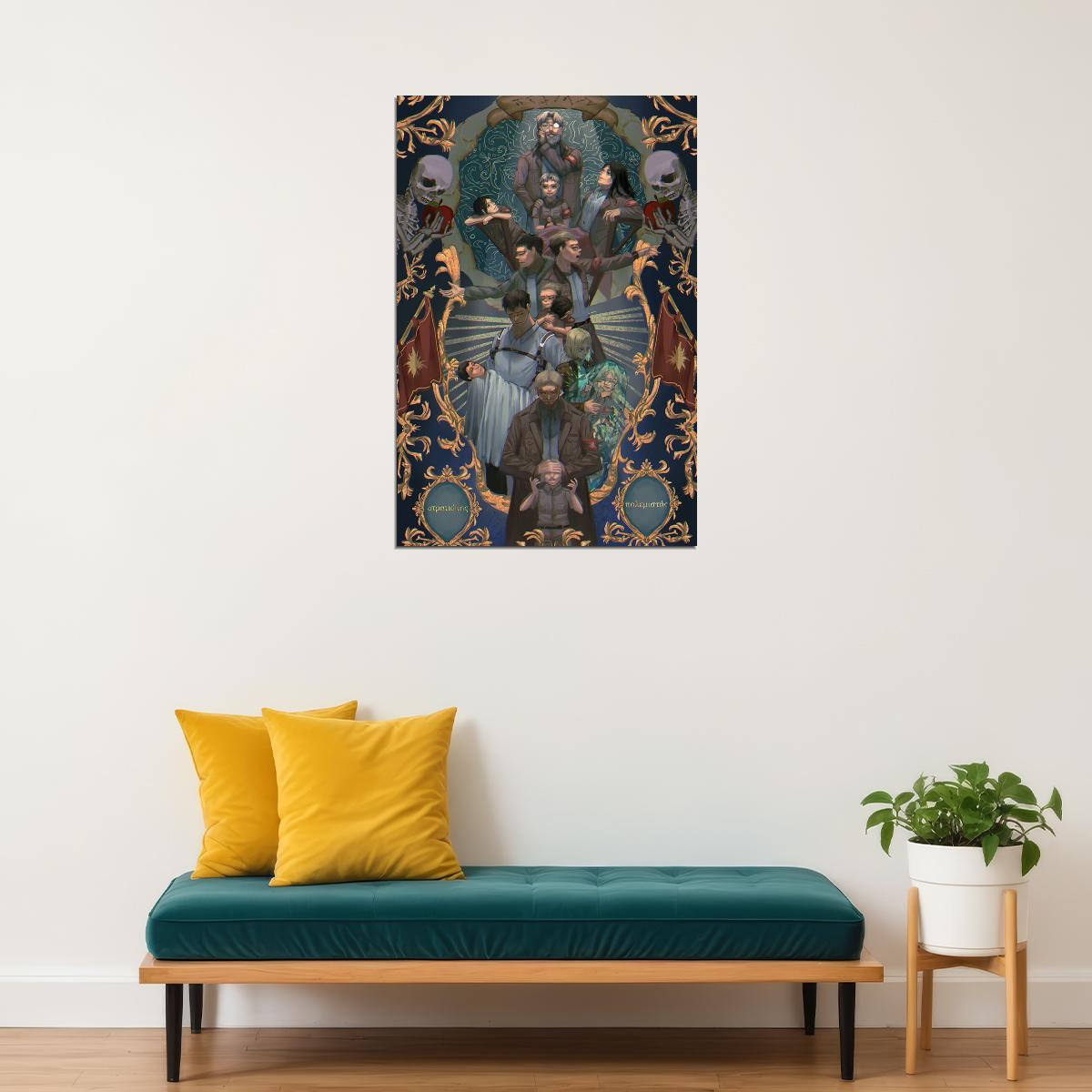 Attack On Titan Season 4 Big Man Japan Anime Poster Wall Art Print Home Wall Decor