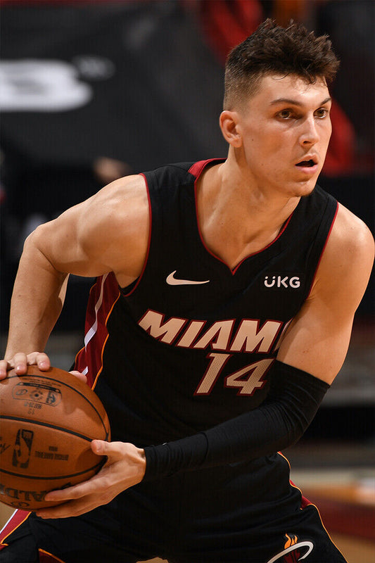 Tyler Herro Miami Basketball Star Poster Wall Art Print Home Wall Decor