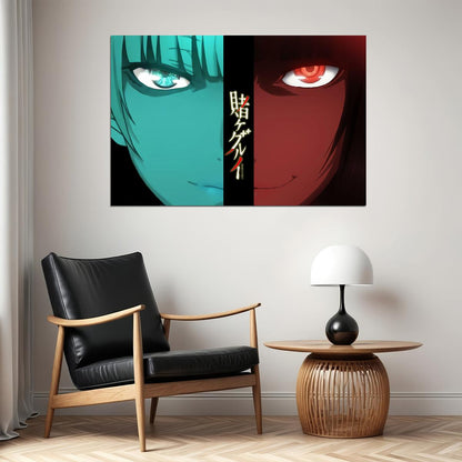 Kakegurui Jabami Yumeko Japan Anime Poster Wall Art Print Home Wall Decor