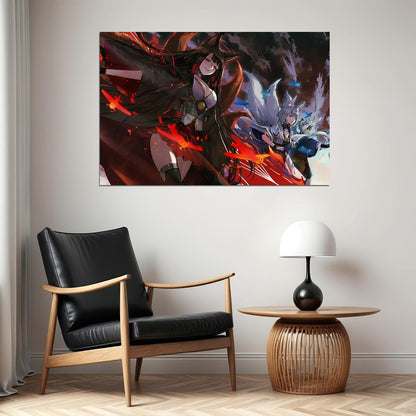 Azur Lane Z23 Ship War Japan Anime Game Poster Wall Art Print Home Wall Decor