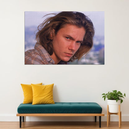 River Phoenix Young Handsome Actor Movie Star Poster Wall Art Print Home Wall Decor