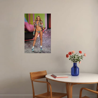 Candice Swanepoel Hot Super Model Poster Wall Art Print Home Wall Decor