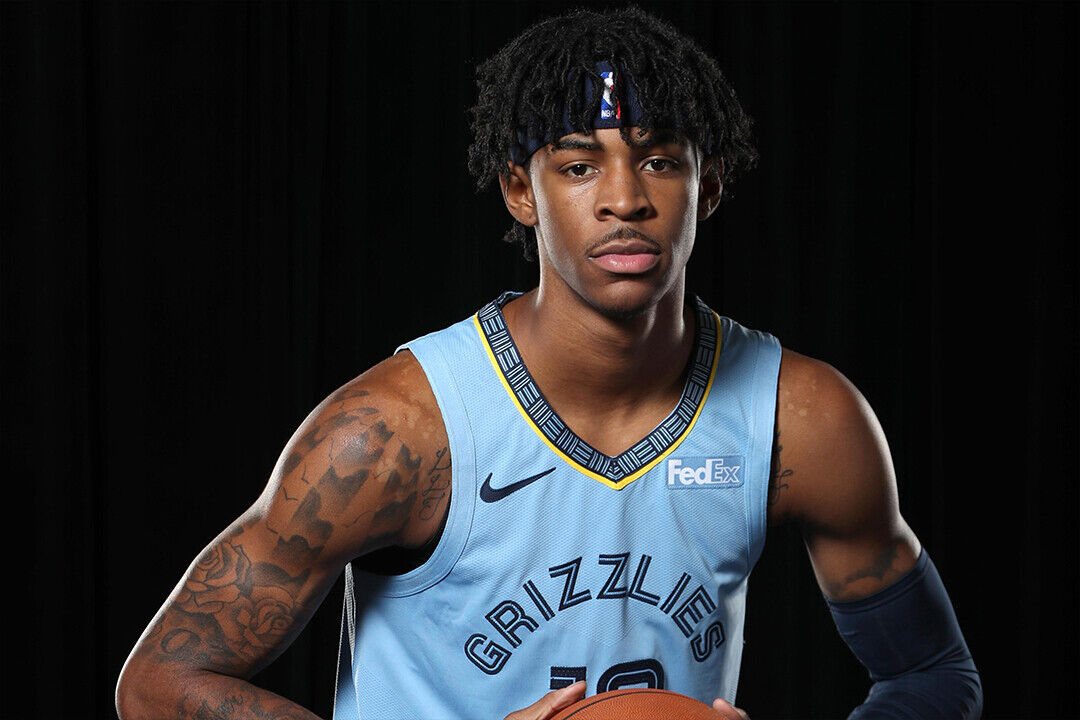 Ja Morant Memphis Basketball Poster Wall Art Print Home Wall Decor