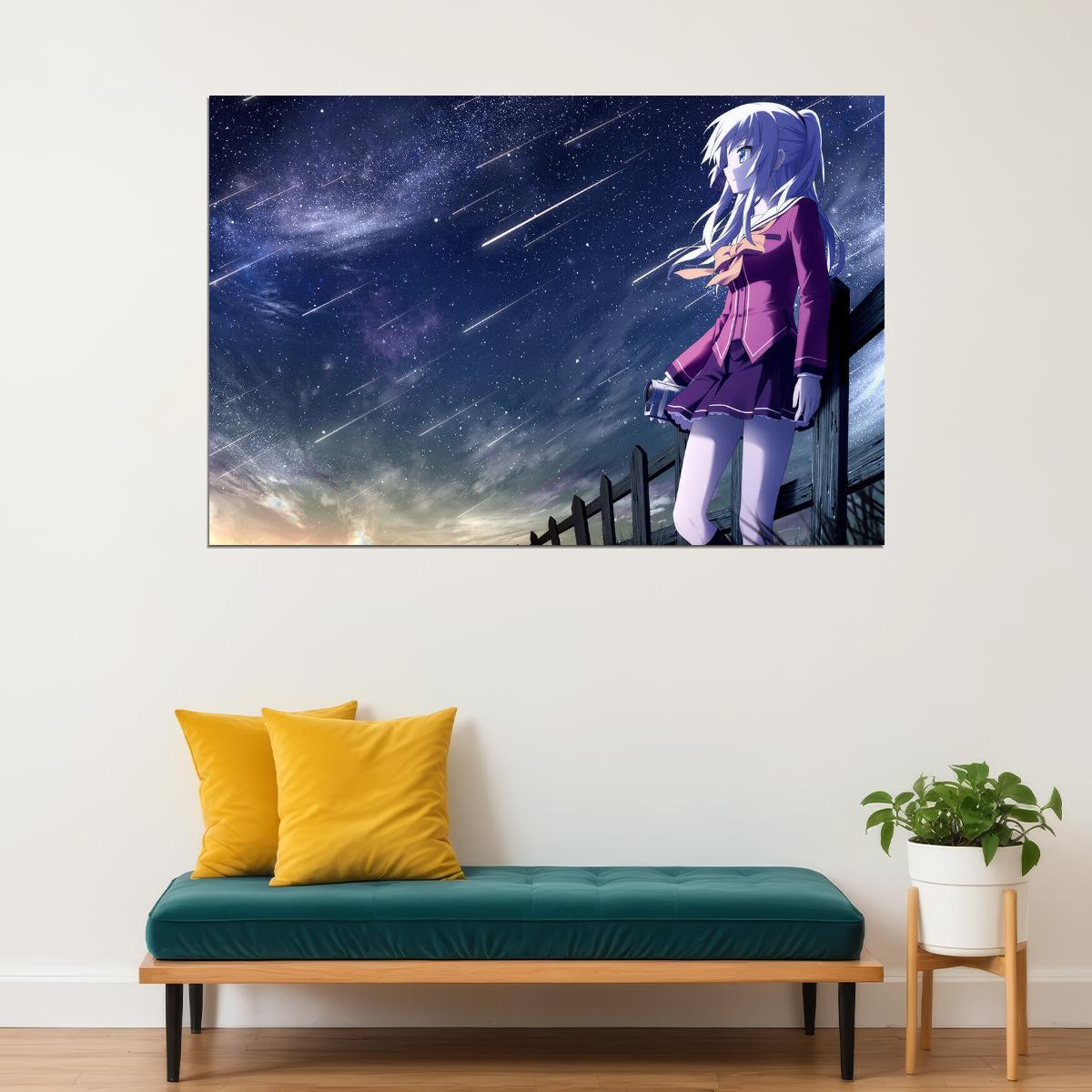 Charlotte Pa Works Tomori Nao Japan Anime Poster Wall Art Print Home Wall Decor