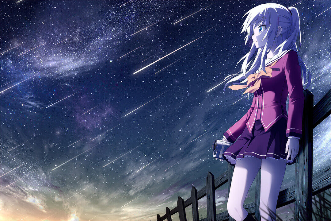 Charlotte Pa Works Tomori Nao Japan Anime Poster Wall Art Print Home Wall Decor