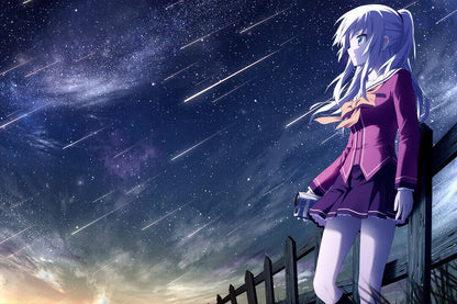 Charlotte Pa Works Tomori Nao Japan Anime Poster Wall Art Print Home Wall Decor