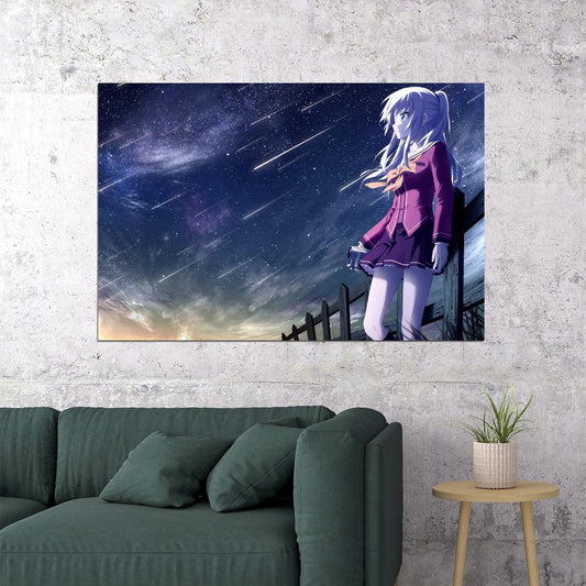 Charlotte Pa Works Tomori Nao Japan Anime Poster Wall Art Print Home Wall Decor