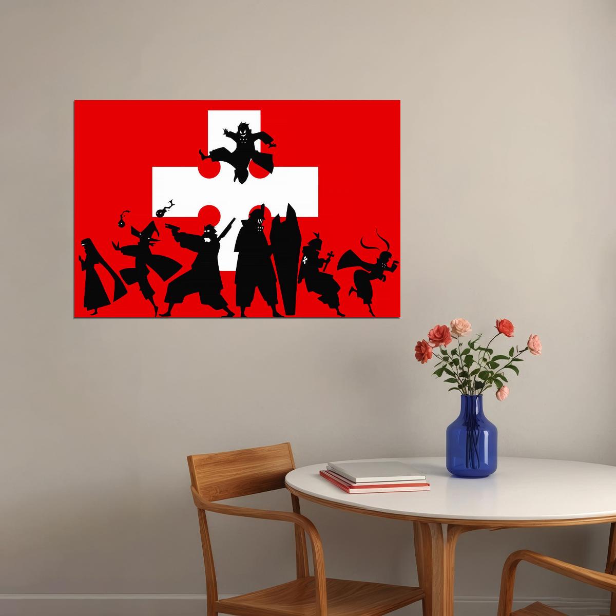 Fire Force Shinra Kusakabe Fight Hot Anime Poster Wall Art Print Home Wall Decor