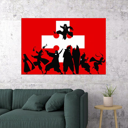 Fire Force Shinra Kusakabe Fight Hot Anime Poster Wall Art Print Home Wall Decor