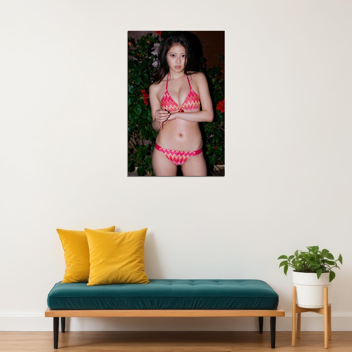 Mio Imada Japan Idol Beauty Bikini Love Girl Poster Wall Art Print Home Wall Decor
