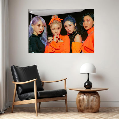 Mamamoo Solar Moon Byul Whee In Hwa Sa Singer Poster Wall Art Print Home Wall Decor