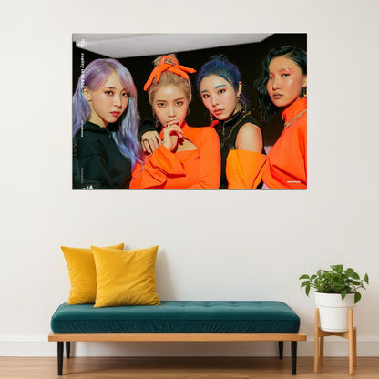 Mamamoo Solar Moon Byul Whee In Hwa Sa Singer Poster Wall Art Print Home Wall Decor
