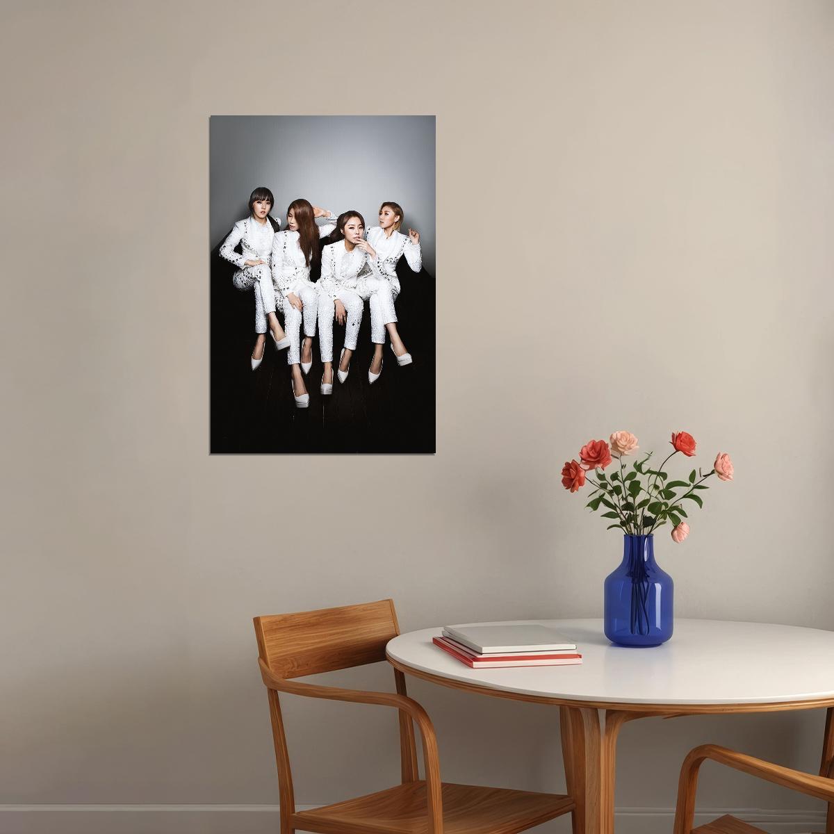 Mamamoo Solar Moon Byul Whee In Hwa Sa Star Poster Wall Art Print Home Wall Decor