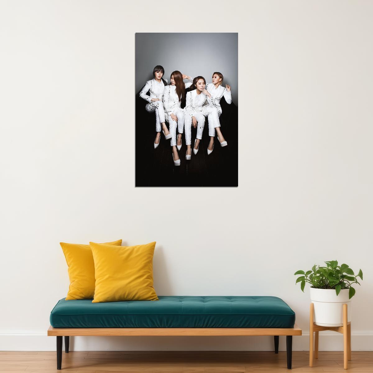 Mamamoo Solar Moon Byul Whee In Hwa Sa Star Poster Wall Art Print Home Wall Decor