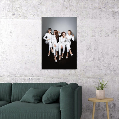 Mamamoo Solar Moon Byul Whee In Hwa Sa Star Poster Wall Art Print Home Wall Decor