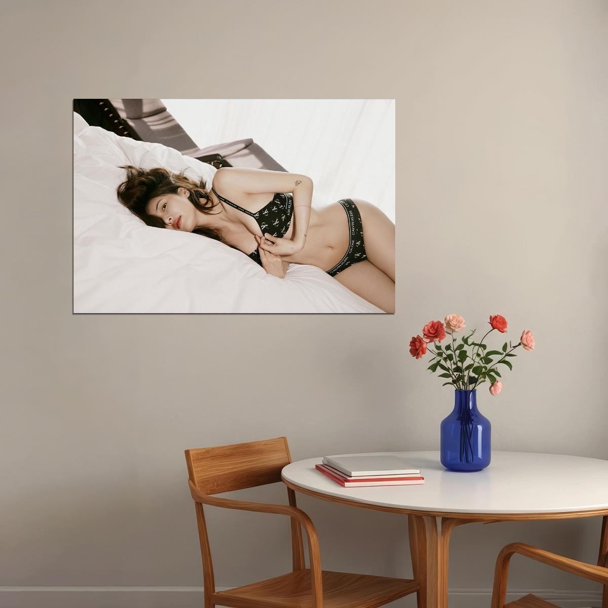 Kim Hyuna Sexy Beauty Singer Kpop Hot Star Poster Wall Art Print Home Wall Decor