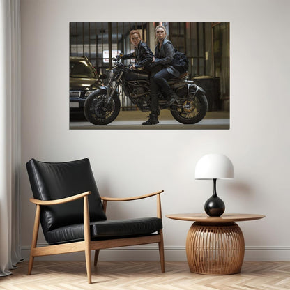 Black Widow Super Hero Natasha Romanoff Movie Poster Wall Art Print Home Wall Decor