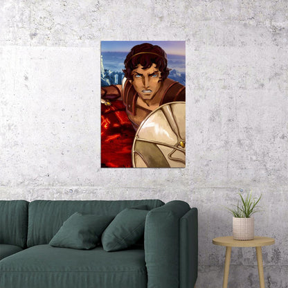 Blood Of Zeus Myth Adventure Carton Tv Show Poster Wall Art Print Home Wall Decor