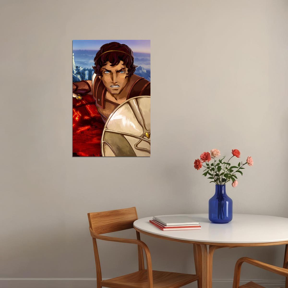Blood Of Zeus Myth Adventure Carton Tv Show Poster Wall Art Print Home Wall Decor