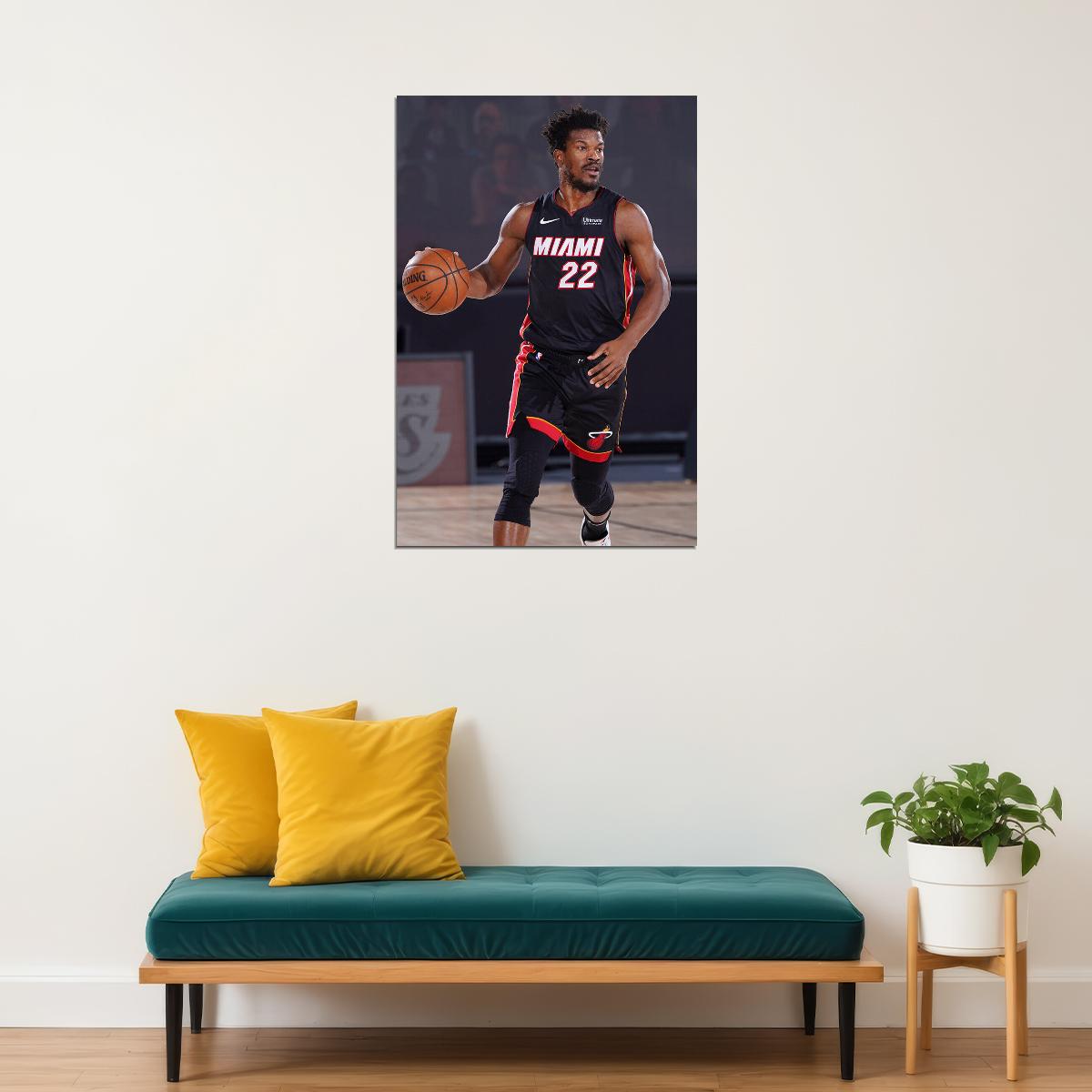 Jimmy Butler Miami Basketball Star Poster Wall Art Print Home Wall Decor