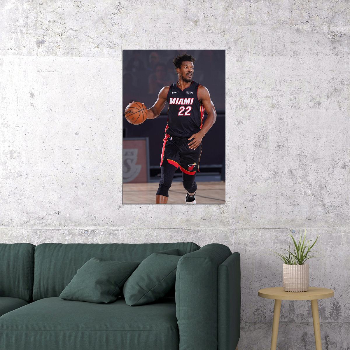 Jimmy Butler Miami Basketball Star Poster Wall Art Print Home Wall Decor