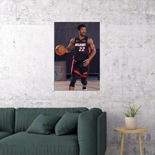 Jimmy Butler Miami Basketball Star Poster Wall Art Print Home Wall Decor