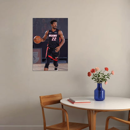 Jimmy Butler Miami Basketball Star Poster Wall Art Print Home Wall Decor