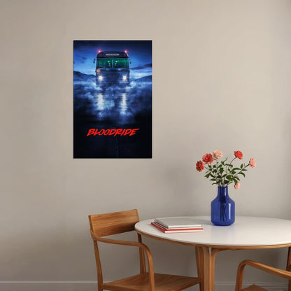 Bloodride Season 1 Horror Suspense Tv Show Poster Wall Art Print Home Wall Decor