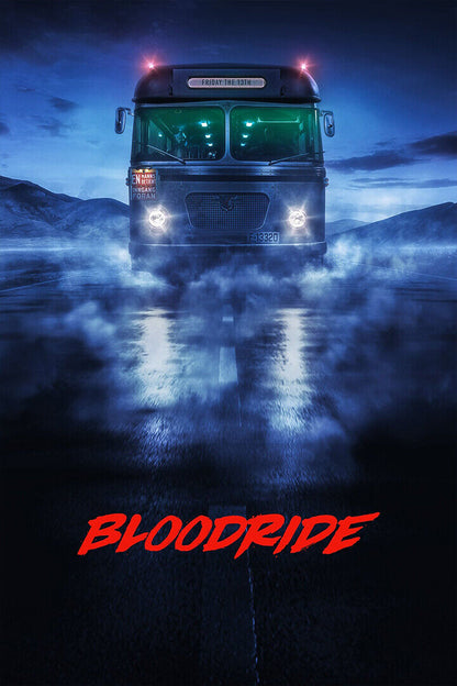 Bloodride Season 1 Horror Suspense Tv Show Poster Wall Art Print Home Wall Decor