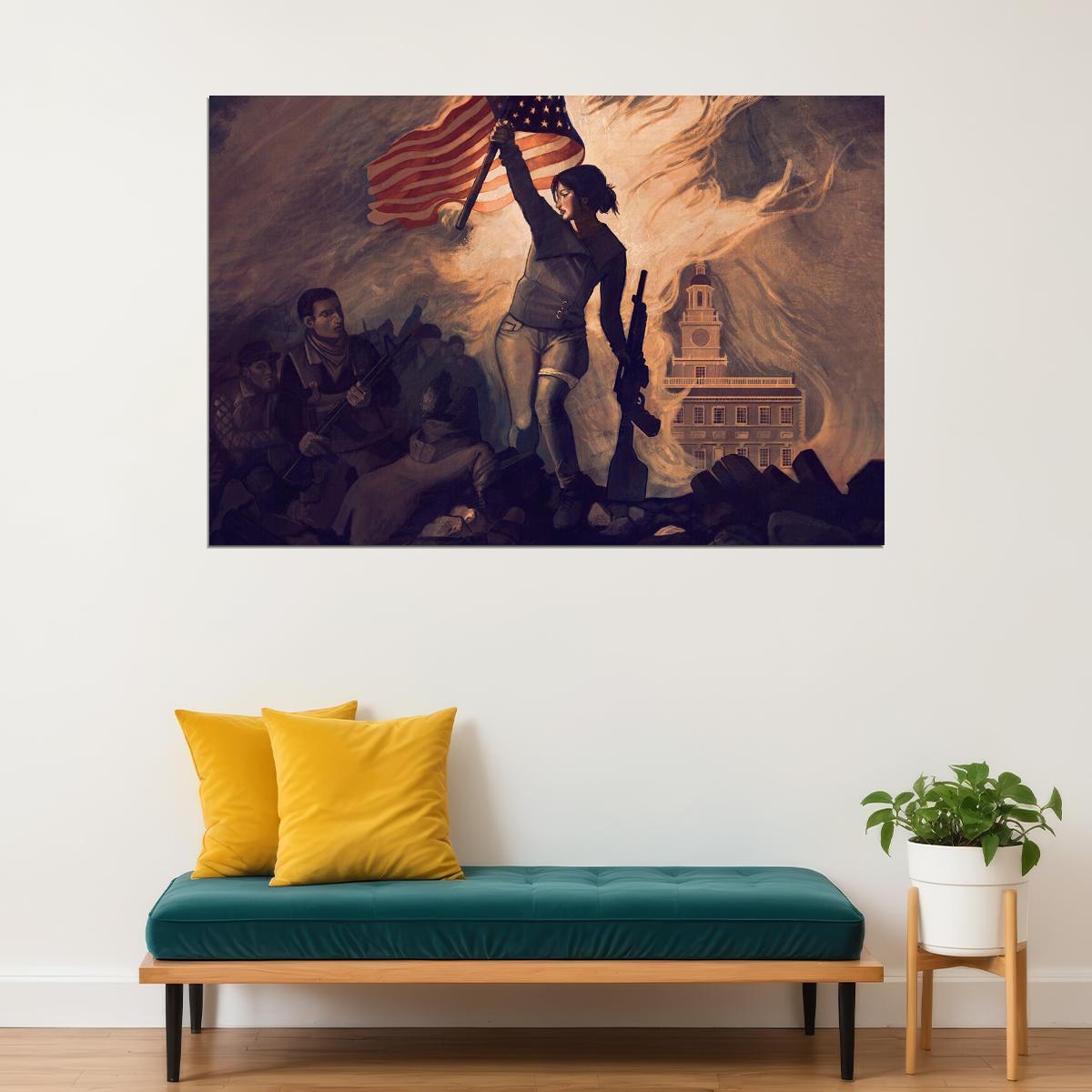 Homefront The Revolution Fps War Fight Game Poster Wall Art Print Home Wall Decor