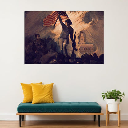 Homefront The Revolution Fps War Fight Game Poster Wall Art Print Home Wall Decor