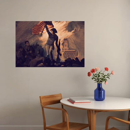 Homefront The Revolution Fps War Fight Game Poster Wall Art Print Home Wall Decor
