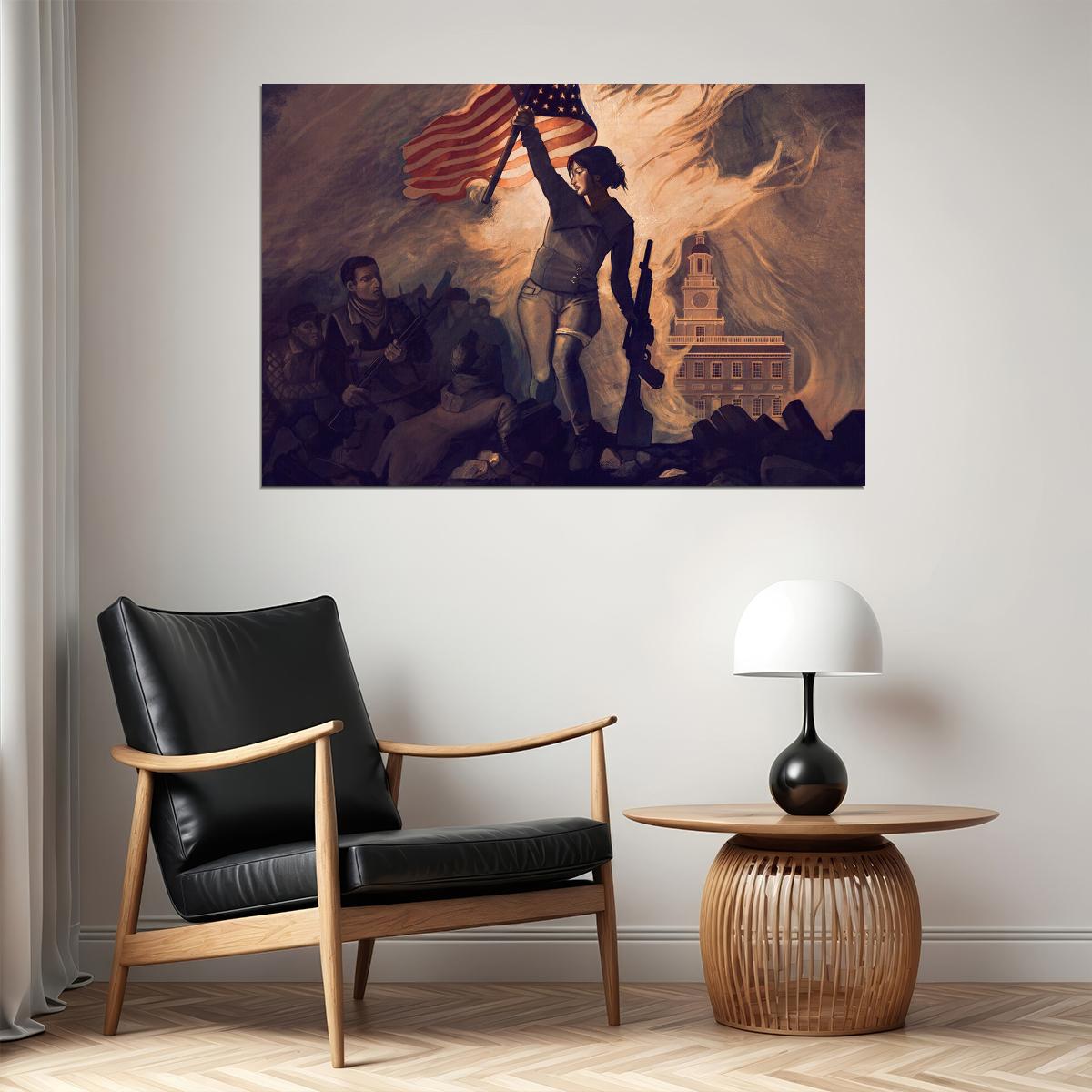 Homefront The Revolution Fps War Fight Game Poster Wall Art Print Home Wall Decor