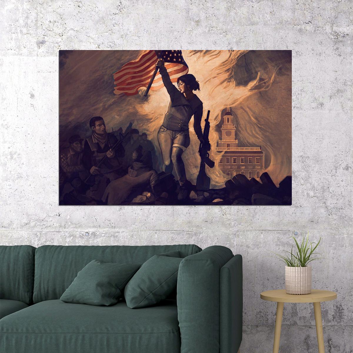 Homefront The Revolution Fps War Fight Game Poster Wall Art Print Home Wall Decor