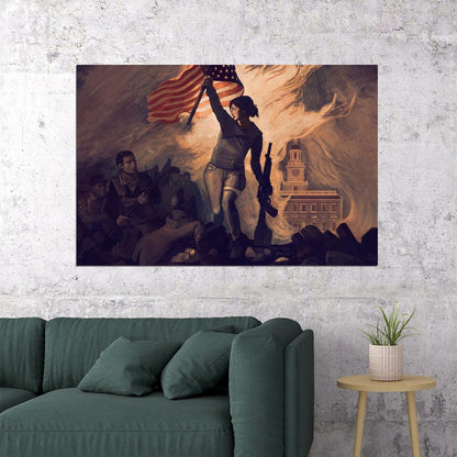 Homefront The Revolution Fps War Fight Game Poster Wall Art Print Home Wall Decor