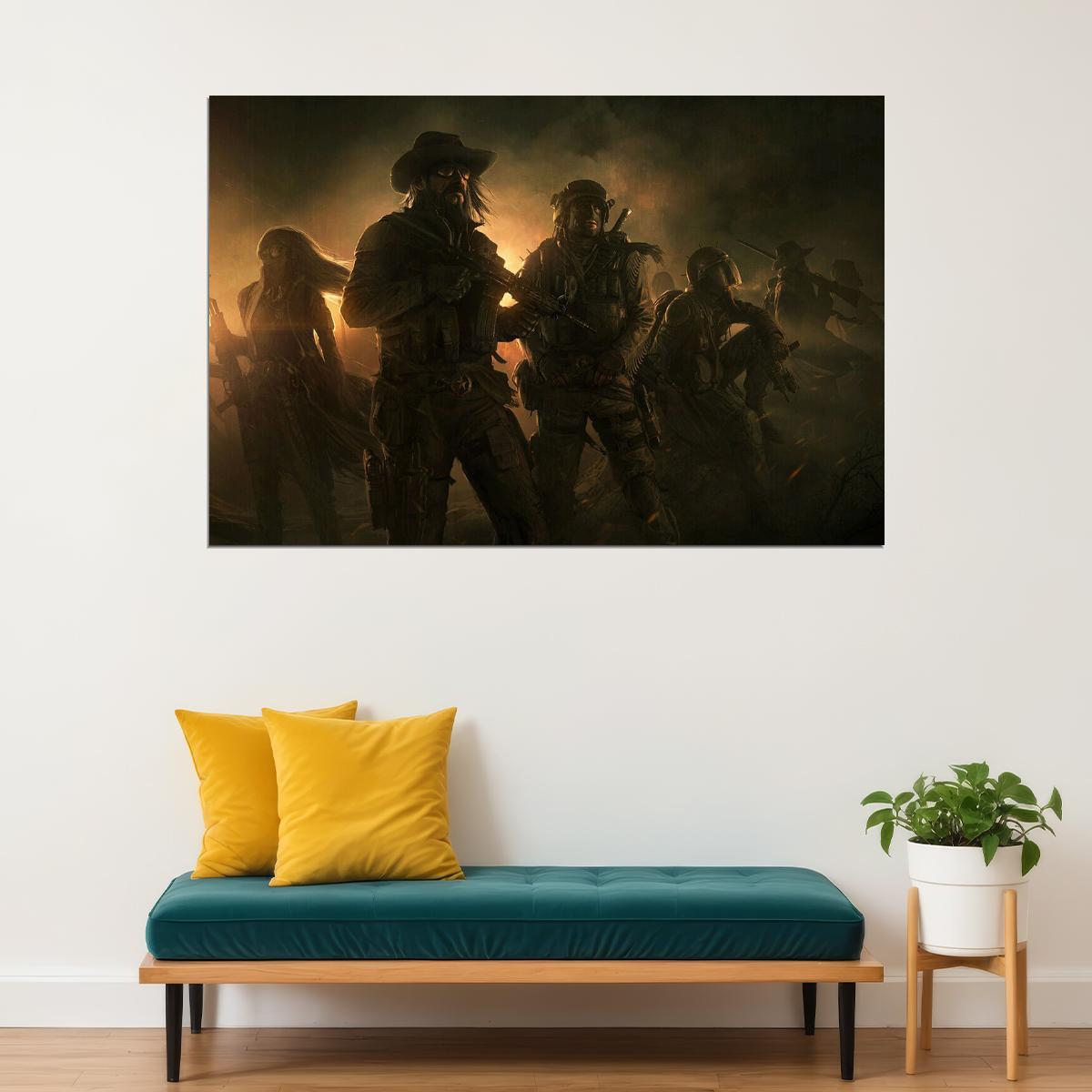 Wasteland 3 Fps War Fight Hot Tv Game Poster Wall Art Print Home Wall Decor