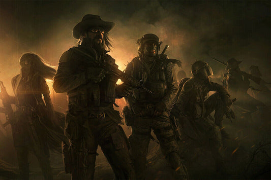 Wasteland 3 Fps War Fight Hot Tv Game Poster Wall Art Print Home Wall Decor