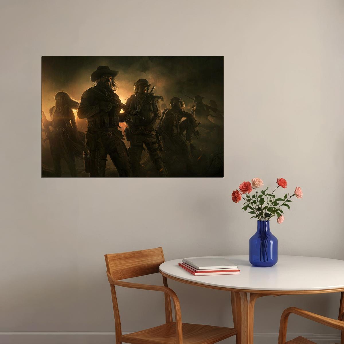 Wasteland 3 Fps War Fight Hot Tv Game Poster Wall Art Print Home Wall Decor