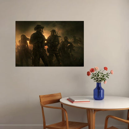 Wasteland 3 Fps War Fight Hot Tv Game Poster Wall Art Print Home Wall Decor