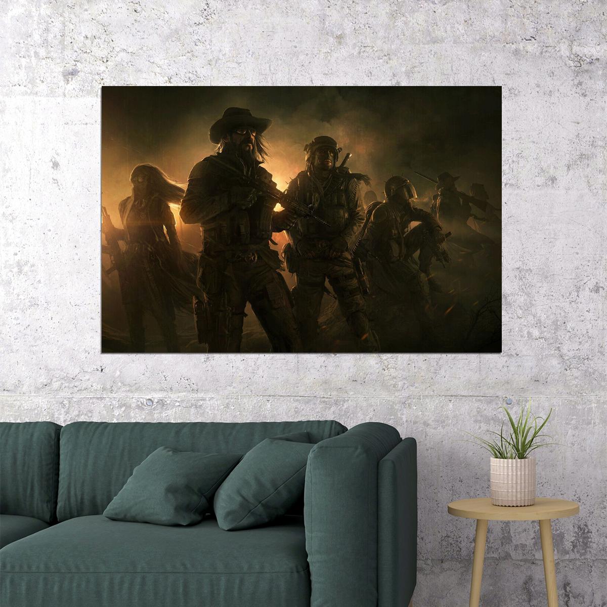 Wasteland 3 Fps War Fight Hot Tv Game Poster Wall Art Print Home Wall Decor